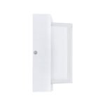 GLOBOSTAR® NEXUS 60769 Μοντέρνο Φωτιστικό Τοίχου - Απλίκα LED 10W 1050lm 120° AC 220-240V Αδιάβροχο IP65 Φυσικό Λευκό 4500K - Bridgelux SMD Chip - Λευκό Ματ - Μ17 x Π17 x Υ9cm - 3 Χρόνια Εγγύηση - Image 4