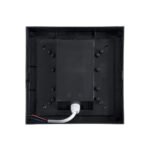 GLOBOSTAR® APEX 60770 Μοντέρνο Φωτιστικό Τοίχου - Απλίκα LED 10W 1050lm 120° AC 220-240V Αδιάβροχο IP65 Φυσικό Λευκό 4500K - Bridgelux SMD Chip - Μαύρο Ματ - Μ17 x Π17 x Υ9cm - 3 Χρόνια Εγγύηση - Image 7