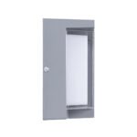 GLOBOSTAR® APEX 60771 Μοντέρνο Φωτιστικό Τοίχου - Απλίκα LED 10W 1050lm 120° AC 220-240V Αδιάβροχο IP65 Φυσικό Λευκό 4500K - Bridgelux SMD Chip - Γκρι - Μ17 x Π17 x Υ9cm - 3 Χρόνια Εγγύηση - Image 5