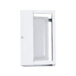 GLOBOSTAR® MAJESTIC 60775 Μοντέρνο Φωτιστικό Τοίχου - Απλίκα LED 10W 1050lm 120° AC 220-240V Αδιάβροχο IP65 Φυσικό Λευκό 4500K - Bridgelux SMD Chip - Λευκό Ματ - Μ17 x Π17 x Υ9cm - 3 Χρόνια Εγγύηση - Image 4