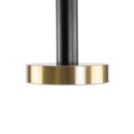 GLOBOSTAR® ZANE 60935 Μοντέρνο Κρεμαστό Φωτιστικό Οροφής LED 100W 11200lm 120° AC 220-240V IP20 Ρυθμιζόμενο Λευκό CCT με Χειριστήριο από 2700K έως 6000K Dimmable - Lumileds SMD Chip - Μαύρο Ματ & Χρυσό - Μ80 x Π80 x Υ20cm - 3 Χρόνια Εγγύηση - Image 8