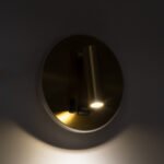 GLOBOSTAR® LADY-R 60940 Μοντέρνο Φωτιστικό Τοίχου - Απλίκα Ξενοδοχείου Reading Light με Φορτιστή USB 3A LED 6W 600lm 36° & 360° AC 220-240V IP20 Φυσικό Λευκό 4500K - Bridgelux COB Chip & TÜV SÜD Driver - Χρυσό Βούρτσας - Μ15 x Π15 x Υ17cm - 3 Χρόνια Εγγύηση - Image 11