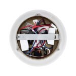 GLOBOSTAR® LADY-R 60940 Μοντέρνο Φωτιστικό Τοίχου - Απλίκα Ξενοδοχείου Reading Light με Φορτιστή USB 3A LED 6W 600lm 36° & 360° AC 220-240V IP20 Φυσικό Λευκό 4500K - Bridgelux COB Chip & TÜV SÜD Driver - Χρυσό Βούρτσας - Μ15 x Π15 x Υ17cm - 3 Χρόνια Εγγύηση - Image 6