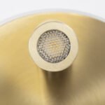 GLOBOSTAR® LADY-R 60940 Μοντέρνο Φωτιστικό Τοίχου - Απλίκα Ξενοδοχείου Reading Light με Φορτιστή USB 3A LED 6W 600lm 36° & 360° AC 220-240V IP20 Φυσικό Λευκό 4500K - Bridgelux COB Chip & TÜV SÜD Driver - Χρυσό Βούρτσας - Μ15 x Π15 x Υ17cm - 3 Χρόνια Εγγύηση - Image 8