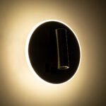 GLOBOSTAR® LADY-R 60941 Μοντέρνο Φωτιστικό Τοίχου - Απλίκα Ξενοδοχείου Reading Light με Φορτιστή USB 3A LED 6W 600lm 36° & 360° AC 220-240V IP20 Φυσικό Λευκό 4500K - Bridgelux COB Chip & TÜV SÜD Driver - Νίκελ Βούρτσας - Μ15 x Π15 x Υ17cm - 3 Χρόνια Εγγύηση - Image 10