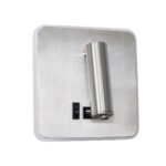 GLOBOSTAR® LADY-S 60945 Μοντέρνο Φωτιστικό Τοίχου - Απλίκα Ξενοδοχείου Reading Light με Φορτιστή USB 3A LED 6W 600lm 36° & 360° AC 220-240V IP20 Φυσικό Λευκό 4500K - Bridgelux COB Chip & TÜV SÜD Driver - Νίκελ Βούρτσας - Μ15 x Π15 x Υ7cm - 3 Χρόνια Εγγύηση - Image 2