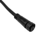 GLOBOSTAR® CONNECTOR 60954 2 Pin Καλώδιο/Επέκταση Τ 1 Μέτρου με Είσοδο 1 x Αρσενικό Βύσμα & Έξοδο 2 x Θηλυκά Βύσματα Αδιάβροχο IP68 - Μαύρο - Μ100 x Π2 x Υ2cm - Image 4