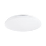 GLOBOSTAR® CELANO 61008 Φωτιστικό Πλαφονιέρα Οροφής LED 30W 3000lm 120° AC 220-240V Αδιάβροχο IP54 Ψυχρό Λευκό 6000K - Lumileds SMD Chip - Λευκό Γαλακτερό - Μ33 x Π33 x Υ6cm - 3 Χρόνια Εγγύηση - Image 2