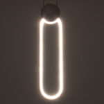 GLOBOSTAR® ILDI 61089 Μοντέρνο Κρεμαστό Φωτιστικό Οροφής LED 12W 1440lm 300° AC 220-240V IP20 Ρυθμιζόμενο Λευκό CCT με On/Off 2700K/4500K/6000K - Lumileds SMD Chip - Λευκό Ματ - Μ10 x Π2.3 x Υ38cm - 3 Χρόνια Εγγύηση - Image 9