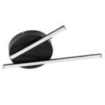 GLOBOSTAR® DRACO 61091 Μοντέρνο Φωτιστικό Οροφής LED 36W 4428lm 120° AC 220-240V IP20 Ρυθμιζόμενο Λευκό CCT με Χειριστήριο από 2700K έως 6000K Dimmable - Lumileds SMD Chip - Μαύρο Ματ - Μ50 x Π50 x Υ6cm - 3 Χρόνια Εγγύηση - Image 3