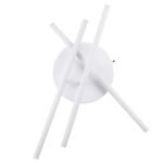 GLOBOSTAR® DRACO 61094 Μοντέρνο Φωτιστικό Οροφής LED 45W 5535lm 120° AC 220-240V IP20 Ρυθμιζόμενο Λευκό CCT με Χειριστήριο από 2700K έως 6000K Dimmable - Lumileds SMD Chip - Λευκό Ματ - Μ50 x Π50 x Υ11cm - 3 Χρόνια Εγγύηση - Image 4