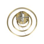 GLOBOSTAR® NEMESIS TRIO 61169-DECO Μοντέρνο Κρεμαστό Φωτιστικό Οροφής LED 100W 12123lm 360° AC 220-240V IP20 Ρυθμιζόμενο Λευκό CCT με Χειριστήριο από 2700K έως 6000K Dimmable - Lumileds SMD Chip - Χρυσό Βούρτσας - Μ60 x Π60 x Υ60cm - 3 Χρόνια Εγγύηση - Image 9