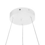 GLOBOSTAR® VENOM 61174 Μοντέρνο Κρεμαστό Φωτιστικό Οροφής LED 30W 3513lm 120° AC 220-240V IP20 Ρυθμιζόμενο Λευκό CCT με Χειριστήριο από 2700K έως 6000K Dimmable - Lumileds SMD Chip - Λευκό Ματ - Μ40 x Π40 x Υ6.5cm - 3 Χρόνια Εγγύηση - Image 7