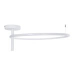 GLOBOSTAR® VERONA 61224 Μοντέρνο Φωτιστικό Οροφής LED 36W 4032lm 360° AC 220-240V IP20 Ρυθμιζόμενο Λευκό CCT με On/Off 2700K/4500K/6000K - Lumileds SMD Chip - Λευκό Ματ - Μ60 x Π60 x Υ23cm - 3 Χρόνια Εγγύηση - Image 3