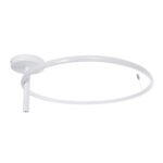 GLOBOSTAR® VERONA 61224 Μοντέρνο Φωτιστικό Οροφής LED 36W 4032lm 360° AC 220-240V IP20 Ρυθμιζόμενο Λευκό CCT με On/Off 2700K/4500K/6000K - Lumileds SMD Chip - Λευκό Ματ - Μ60 x Π60 x Υ23cm - 3 Χρόνια Εγγύηση - Image 4