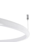 GLOBOSTAR® VERONA 61224 Μοντέρνο Φωτιστικό Οροφής LED 36W 4032lm 360° AC 220-240V IP20 Ρυθμιζόμενο Λευκό CCT με On/Off 2700K/4500K/6000K - Lumileds SMD Chip - Λευκό Ματ - Μ60 x Π60 x Υ23cm - 3 Χρόνια Εγγύηση - Image 7