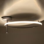 GLOBOSTAR® VERONA 61224 Μοντέρνο Φωτιστικό Οροφής LED 36W 4032lm 360° AC 220-240V IP20 Ρυθμιζόμενο Λευκό CCT με On/Off 2700K/4500K/6000K - Lumileds SMD Chip - Λευκό Ματ - Μ60 x Π60 x Υ23cm - 3 Χρόνια Εγγύηση - Image 9