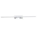 GLOBOSTAR® BARETTI 61227 Μοντέρνο Φωτιστικό Οροφής LED 24W 2688lm 160° & 45° AC 220-240V IP20 Ρυθμιζόμενο Λευκό CCT με On/Off 2700K/4500K/6000K - Lumileds SMD Chip - Λευκό Ματ - Μ80 x Π5 x Υ15cm - 3 Χρόνια Εγγύηση - Image 4