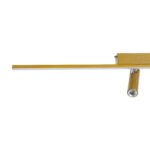 GLOBOSTAR® BARETTI 61228 Μοντέρνο Φωτιστικό Οροφής LED 24W 2688lm 160° & 45° AC 220-240V IP20 Ρυθμιζόμενο Λευκό CCT με On/Off 2700K/4500K/6000K - Lumileds SMD Chip - Χρυσό - Μ80 x Π5 x Υ15cm - 3 Χρόνια Εγγύηση - Image 6