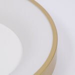 GLOBOSTAR® SALEM 61235 Μοντέρνο Φωτιστικό Οροφής LED 75W 8625lm 120° AC 220-240V IP20 Ρυθμιζόμενο Λευκό CCT με Χειριστήριο από 2700K έως 6000K Dimmable - Lumileds SMD Chip - Χρυσό - Μ45 x Π45 x Υ8.5cm - 3 Χρόνια Εγγύηση - Image 9