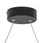 GLOBOSTAR® ROME 61294 Μοντέρνο Κρεμαστό Φωτιστικό Οροφής LED 24W 2640lm 200° AC 220-240V IP20 Ρυθμιζόμενο Λευκό CCT με On/Off 2700K/4500K/6000K - Lumileds SMD Chip - Μαύρο Ματ - Μ65.5 x Π4 x Υ33cm - 3 Χρόνια Εγγύηση - Image 10