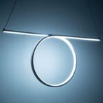 GLOBOSTAR® ROME 61295 Μοντέρνο Κρεμαστό Φωτιστικό Οροφής LED 24W 2640lm 200° AC 220-240V IP20 Ρυθμιζόμενο Λευκό CCT με On/Off 2700K/4500K/6000K - Lumileds SMD Chip - Λευκό Ματ - Μ65.5 x Π4 x Υ33cm - 3 Χρόνια Εγγύηση - Image 13