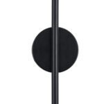 GLOBOSTAR® DIADEM 61333 Μοντέρνο Φωτιστικό Τοίχου - Απλίκα LED 18W 2160lm 120° AC 220-240V IP20 Ρυθμιζόμενο Λευκό CCT με On/Off 2700K/4500K/6000K - Lumileds SMD Chip - Μαύρο Ματ - Μ10 x Π4 x Υ120cm - 3 Χρόνια Εγγύηση - Image 7