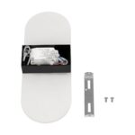 GLOBOSTAR® RARE 61337 Μοντέρνο Φωτιστικό Τοίχου - Απλίκα LED 5W 600lm 180° AC 220-240V IP20 Ρυθμιζόμενο Λευκό CCT με On/Off 2700K/4500K/6000K - Lumileds SMD Chip - Μαύρο Ματ - Μ10 x Π5 x Υ27.5cm - 3 Χρόνια Εγγύηση - Image 7