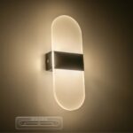 GLOBOSTAR® RARE 61337 Μοντέρνο Φωτιστικό Τοίχου - Απλίκα LED 5W 600lm 180° AC 220-240V IP20 Ρυθμιζόμενο Λευκό CCT με On/Off 2700K/4500K/6000K - Lumileds SMD Chip - Μαύρο Ματ - Μ10 x Π5 x Υ27.5cm - 3 Χρόνια Εγγύηση - Image 9