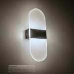 GLOBOSTAR® RARE 61337 Μοντέρνο Φωτιστικό Τοίχου - Απλίκα LED 5W 600lm 180° AC 220-240V IP20 Ρυθμιζόμενο Λευκό CCT με On/Off 2700K/4500K/6000K - Lumileds SMD Chip - Μαύρο Ματ - Μ10 x Π5 x Υ27.5cm - 3 Χρόνια Εγγύηση - Image 10