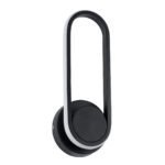 GLOBOSTAR® DALLAS 61345 Μοντέρνο Φωτιστικό Τοίχου - Απλίκα LED 12W 1440lm 360° AC 220-240V IP20 Ρυθμιζόμενο Λευκό CCT με On/Off 2700K/4500K/6000K - Lumileds SMD Chip - Μαύρο Ματ - Μ12 x Π6.5 x Υ32cm - 3 Χρόνια Εγγύηση - Image 3