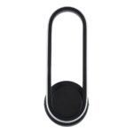 GLOBOSTAR® DALLAS 61345 Μοντέρνο Φωτιστικό Τοίχου - Απλίκα LED 12W 1440lm 360° AC 220-240V IP20 Ρυθμιζόμενο Λευκό CCT με On/Off 2700K/4500K/6000K - Lumileds SMD Chip - Μαύρο Ματ - Μ12 x Π6.5 x Υ32cm - 3 Χρόνια Εγγύηση - Image 4