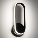 GLOBOSTAR® DALLAS 61345 Μοντέρνο Φωτιστικό Τοίχου - Απλίκα LED 12W 1440lm 360° AC 220-240V IP20 Ρυθμιζόμενο Λευκό CCT με On/Off 2700K/4500K/6000K - Lumileds SMD Chip - Μαύρο Ματ - Μ12 x Π6.5 x Υ32cm - 3 Χρόνια Εγγύηση - Image 10