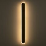 GLOBOSTAR® HOUSTON 61347 Μοντέρνο Φωτιστικό Τοίχου - Απλίκα LED 18W 2160lm 360° AC 220-240V IP20 Ρυθμιζόμενο Λευκό CCT με On/Off 2700K/4500K/6000K - Lumileds SMD Chip - Μαύρο Ματ - Μ6 x Π3 x Υ60cm - 3 Χρόνια Εγγύηση - Image 8