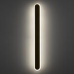 GLOBOSTAR® HOUSTON 61347 Μοντέρνο Φωτιστικό Τοίχου - Απλίκα LED 18W 2160lm 360° AC 220-240V IP20 Ρυθμιζόμενο Λευκό CCT με On/Off 2700K/4500K/6000K - Lumileds SMD Chip - Μαύρο Ματ - Μ6 x Π3 x Υ60cm - 3 Χρόνια Εγγύηση - Image 9