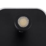 GLOBOSTAR® LADY-O 61363 Μοντέρνο Φωτιστικό Τοίχου - Απλίκα Ξενοδοχείου Reading Light με Φορτιστή USB 3A LED 10W 1000lm 36° & 360° AC 220-240V IP20 Φυσικό Λευκό 4500K - Bridgelux COB Chip & TÜV SÜD Driver - Μαύρο Ματ - Μ10.5 x Π10 x Υ18.5cm - 3 Χρόνια Εγγύηση - Image 8