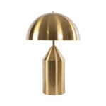 GLOBOSTAR® URANUS-M 61455 Μοντέρνο Επιτραπέζιο Φωτιστικό Πορτατίφ με Ντουί 2 x E27 AC 220-240V IP20 - Χρυσό - Μ35 x Π35 x Υ54cm - Image 3