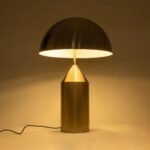 GLOBOSTAR® URANUS-L 61459 Μοντέρνο Επιτραπέζιο Φωτιστικό Πορτατίφ με Ντουί 2 x E27 AC 220-240V IP20 - Χρυσό - Μ50 x Π50 x Υ77cm - Image 9