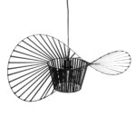 GLOBOSTAR® LUMINOVA 61464 Μοντέρνο Κρεμαστό Φωτιστικό Οροφής με Ντουί 1 x E27 AC 220-240V IP20 - Μαύρο - Μ60 x Π60 x Υ25cm - Image 7