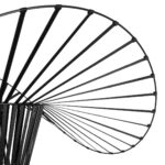 GLOBOSTAR® LUMINOVA 61464 Μοντέρνο Κρεμαστό Φωτιστικό Οροφής με Ντουί 1 x E27 AC 220-240V IP20 - Μαύρο - Μ60 x Π60 x Υ25cm - Image 8