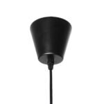 GLOBOSTAR® LUMINOVA 61464 Μοντέρνο Κρεμαστό Φωτιστικό Οροφής με Ντουί 1 x E27 AC 220-240V IP20 - Μαύρο - Μ60 x Π60 x Υ25cm - Image 9