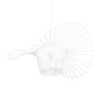 GLOBOSTAR® LUMINOVA 61465 Μοντέρνο Κρεμαστό Φωτιστικό Οροφής με Ντουί 1 x E27 AC 220-240V IP20 - Λευκό - Μ60 x Π60 x Υ25cm - Image 6