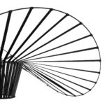 GLOBOSTAR® LUMINOVA 61466 Μοντέρνο Κρεμαστό Φωτιστικό Οροφής με Ντουί 1 x E27 AC 220-240V IP20 - Μαύρο - Μ80 x Π80 x Υ30cm - Image 8