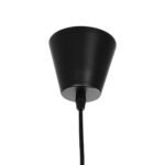 GLOBOSTAR® LUMINOVA 61466 Μοντέρνο Κρεμαστό Φωτιστικό Οροφής με Ντουί 1 x E27 AC 220-240V IP20 - Μαύρο - Μ80 x Π80 x Υ30cm - Image 9