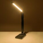 GLOBOSTAR® TEBLA 60481 Μοντέρνο Επιτραπέζιο Φωτιστικό Γραφείου LED 5W 500lm 120° AC 220-240V IP20 Ρυθμιζόμενο Λευκό CCT με Αφή 2700K/4500K/6000K Dimmable - Bridgelux SMD Chip - Μαύρο - Μ11 x Π31 x Υ52cm - 2 Χρόνια Εγγύηση - Image 13