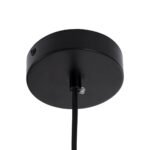 GLOBOSTAR® BELLISSIMO 61490 Μοντέρνο Κρεμαστό Φωτιστικό Οροφής με Ντουί 1 x E27 AC 220-240V IP20 - Λευκό & Μαύρο - Μ30 x Π30 x Υ52cm - Image 7