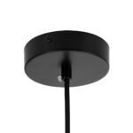 GLOBOSTAR® ESTETICO 61495 Μοντέρνο Κρεμαστό Φωτιστικό Οροφής με Ντουί 1 x E27 AC 220-240V IP20 - Λευκό & Μαύρο - Μ20 x Π20 x Υ38cm - Image 7