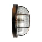 GLOBOSTAR® BOATLIGHT 61623 Vintage Φωτιστικό Καραβοχελώνα Τοίχου & Οροφής με Ντουί 1 x E27 AC 220-240V Αδιάβροχο IP65 - Χάλκινο Παλαιωμένο Εφέ Σκουριάς Ματ - Μ17.5 x Π17.5 x Υ9cm - Image 5