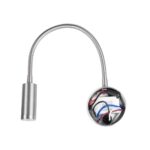 GLOBOSTAR® GOOSE 61691 Μοντέρνο Φωτιστικό Τοίχου - Απλίκα Ξενοδοχείου Reading Light LED 3W 300lm 36° AC 220-240V IP20 Θερμό Λευκό 2700K - CREE XPE Chip & TÜV SÜD Driver - Νίκελ Βούρτσας - Μ6.5 x Π15 x Υ24.5cm - 3 Χρόνια Εγγύηση - Image 7