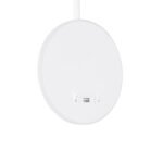 GLOBOSTAR® GOOSE 61693 Μοντέρνο Φωτιστικό Τοίχου - Απλίκα Ξενοδοχείου Reading Light με Φορτιστή USB 3A LED 6W 600lm 36° & 360° AC 220-240V IP20 Θερμό Λευκό 2700K - CREE XPE & Lumileds SMD Chip - Λευκό Ματ - Μ15.5 x Π15 x Υ30.5cm - 3 Χρόνια Εγγύηση - Image 6